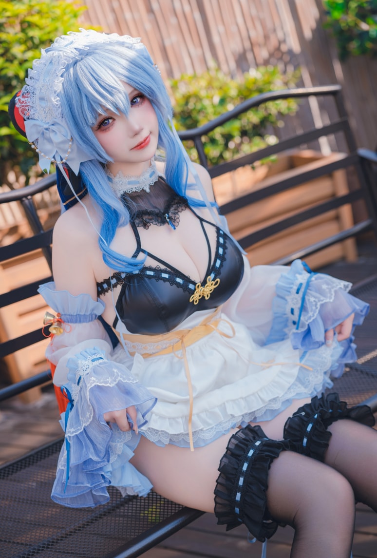 雪晴Astra 原神 甘雨 女仆-性感美女-漫拍社