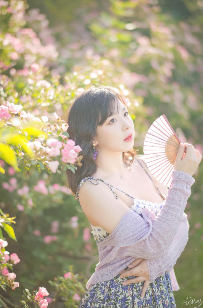 皮皮奶可可爱了啦 蔷薇花-美女推荐