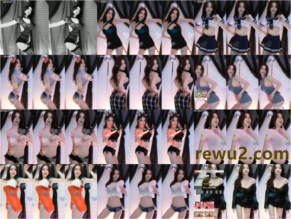 【韩国主播】Afreeca TV 秀吉 跳舞精选二 (28V4.87G)-让人受不了-漫拍社