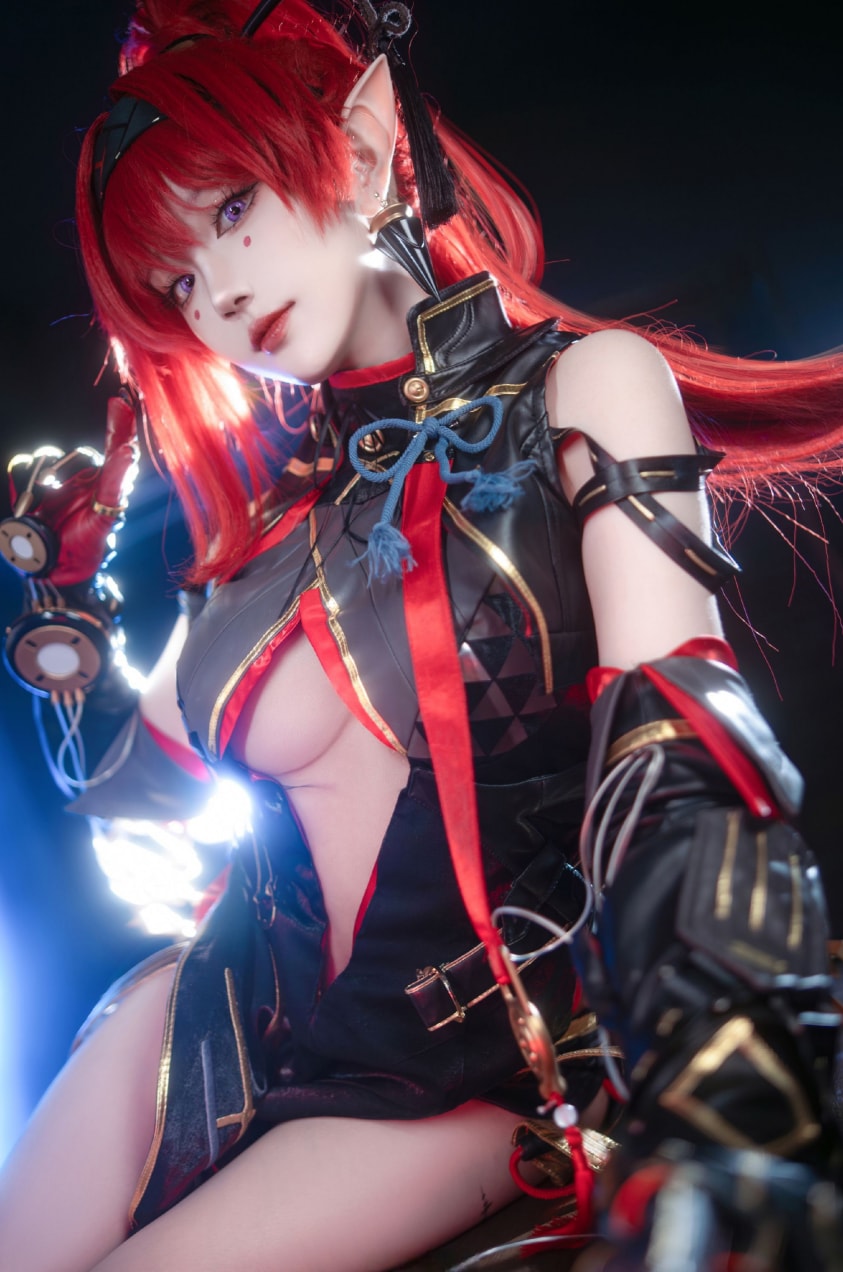 瓜希酱 鸣潮 吟霖-coser推荐-漫拍社