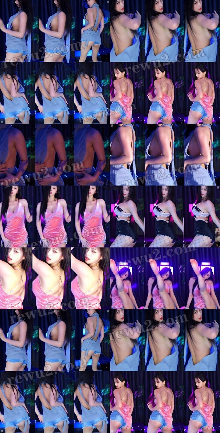 【斗鱼主播】薇薇吖 直播真空整活跳舞 无罩露背白皙半球！(3V16分1.09G)-精美作品-漫拍社