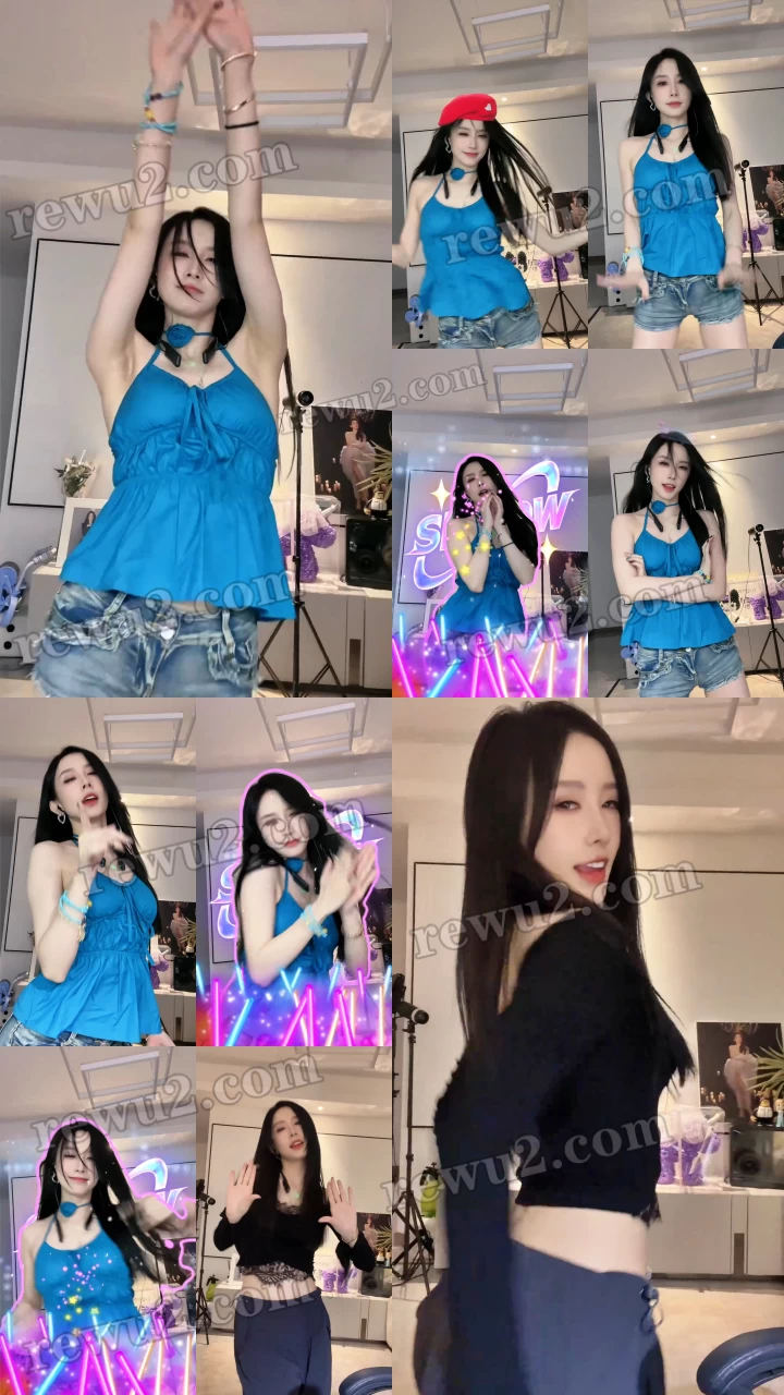 【抖音主播】王老师 直播跳舞福利 无水印（3V1.53G）-性感美女-漫拍社