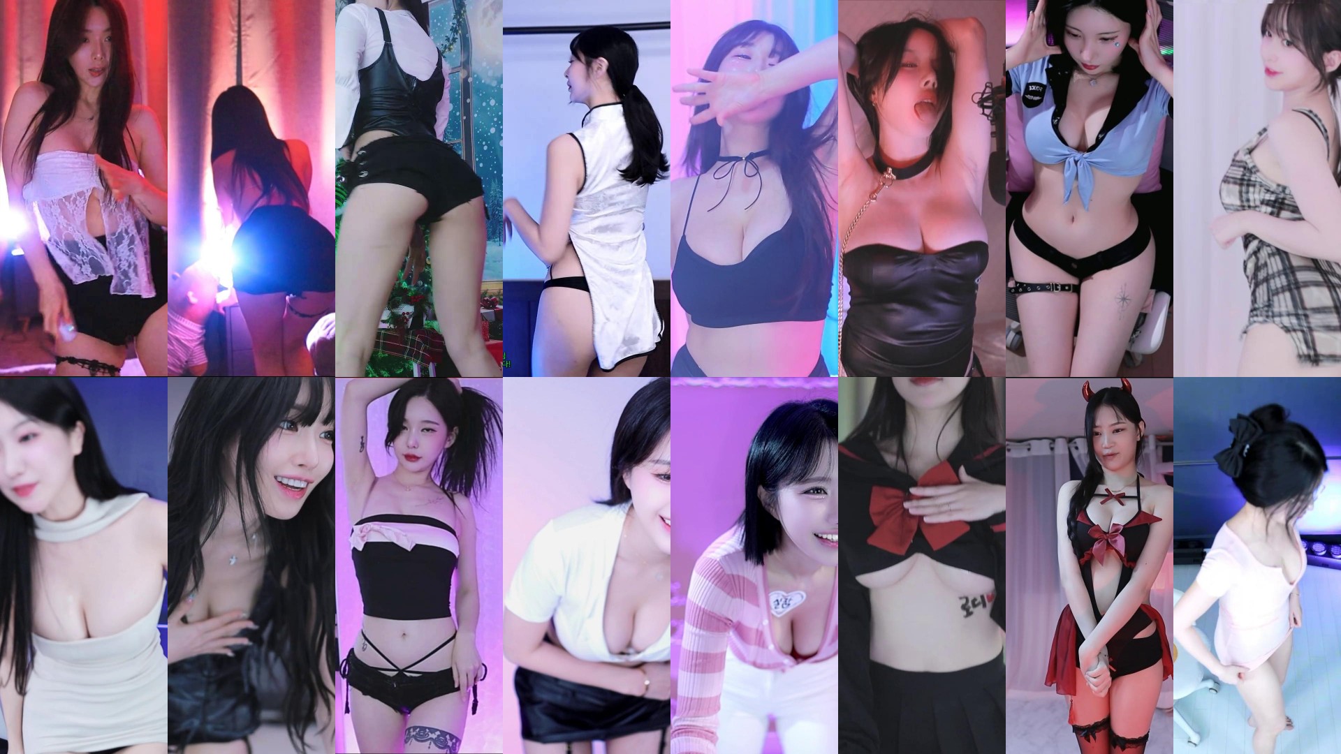 AfreecaTv韩国BJ 24年12月7日录制舞蹈合集-收藏版-漫拍社