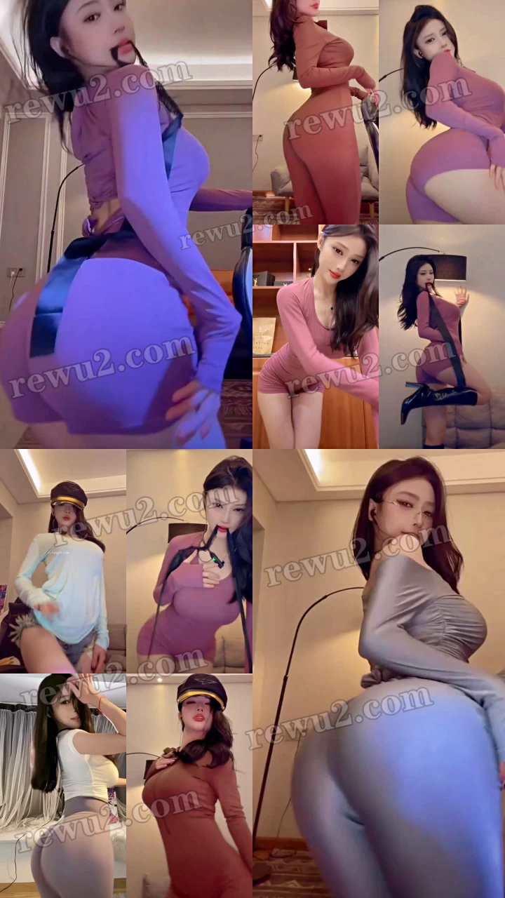 快手主播 希希酱紫 网红瑜伽裤 擦边 第一美豚 杏感后摇凹凸 精选跳舞福利（10V1.27G）-精美资源-漫拍社