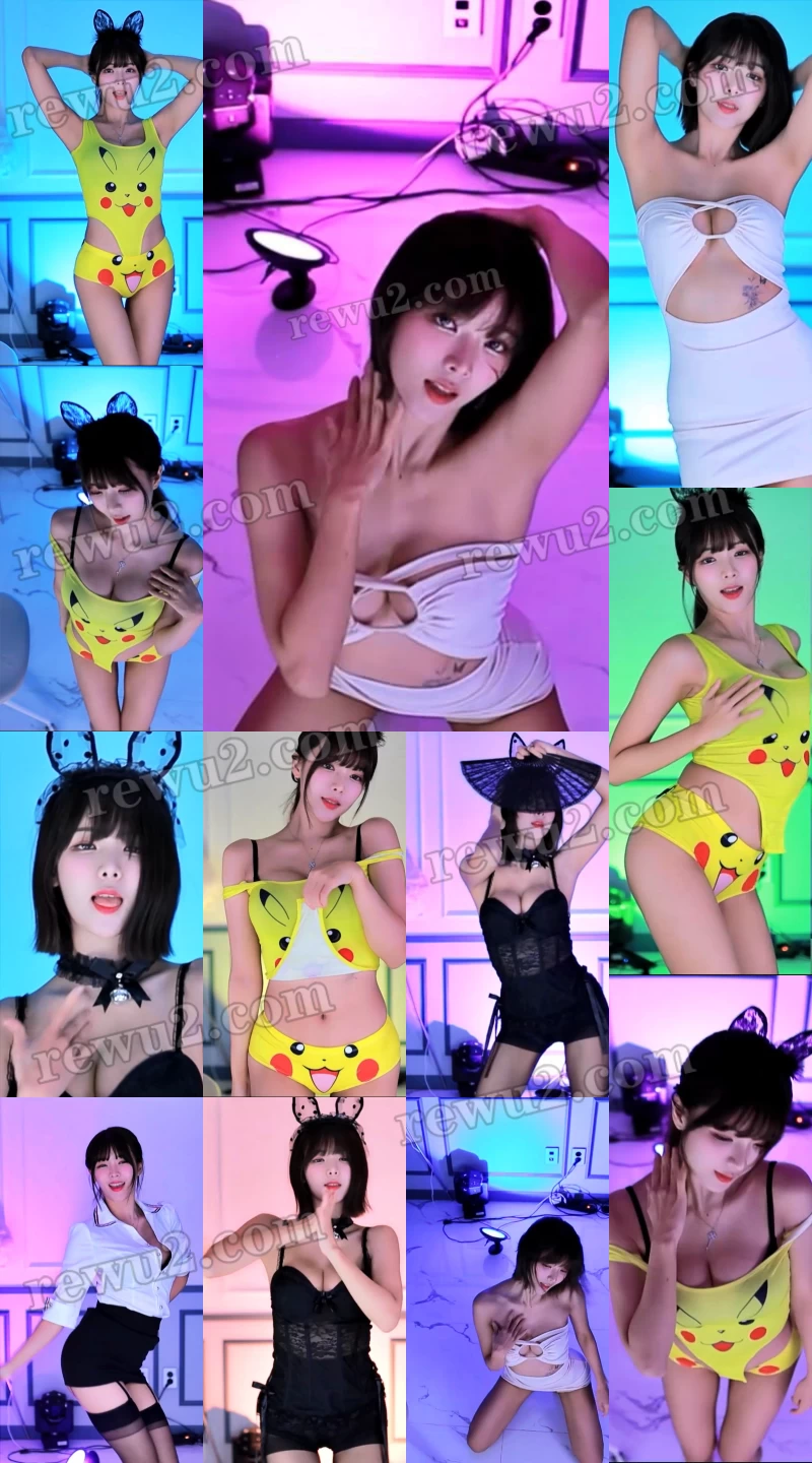 【韩国主播】 afreecatv直播 慧明 跳舞视频合集 无水印（5V901M）-精美作品-漫拍社