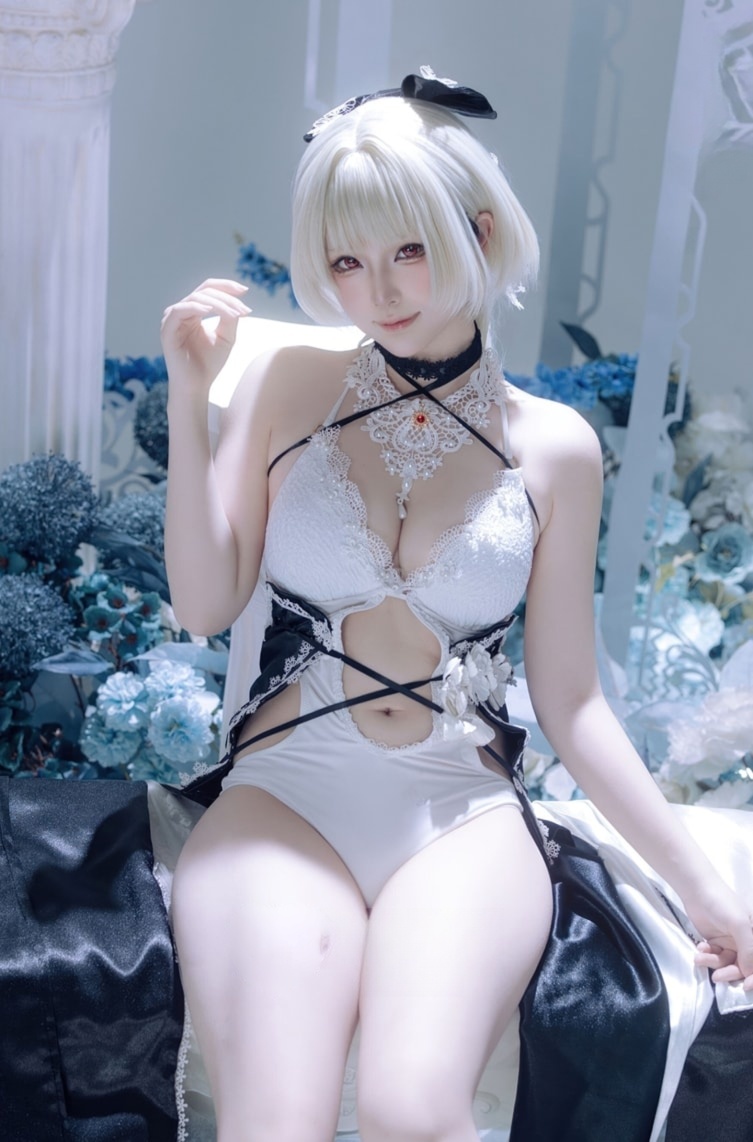 屿鱼 碧蓝航线 可畏同人礼服-coser推荐