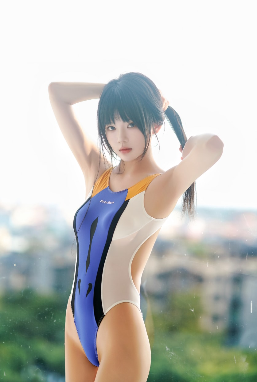 桜桃喵 – 竞泳-快来一看-漫拍社