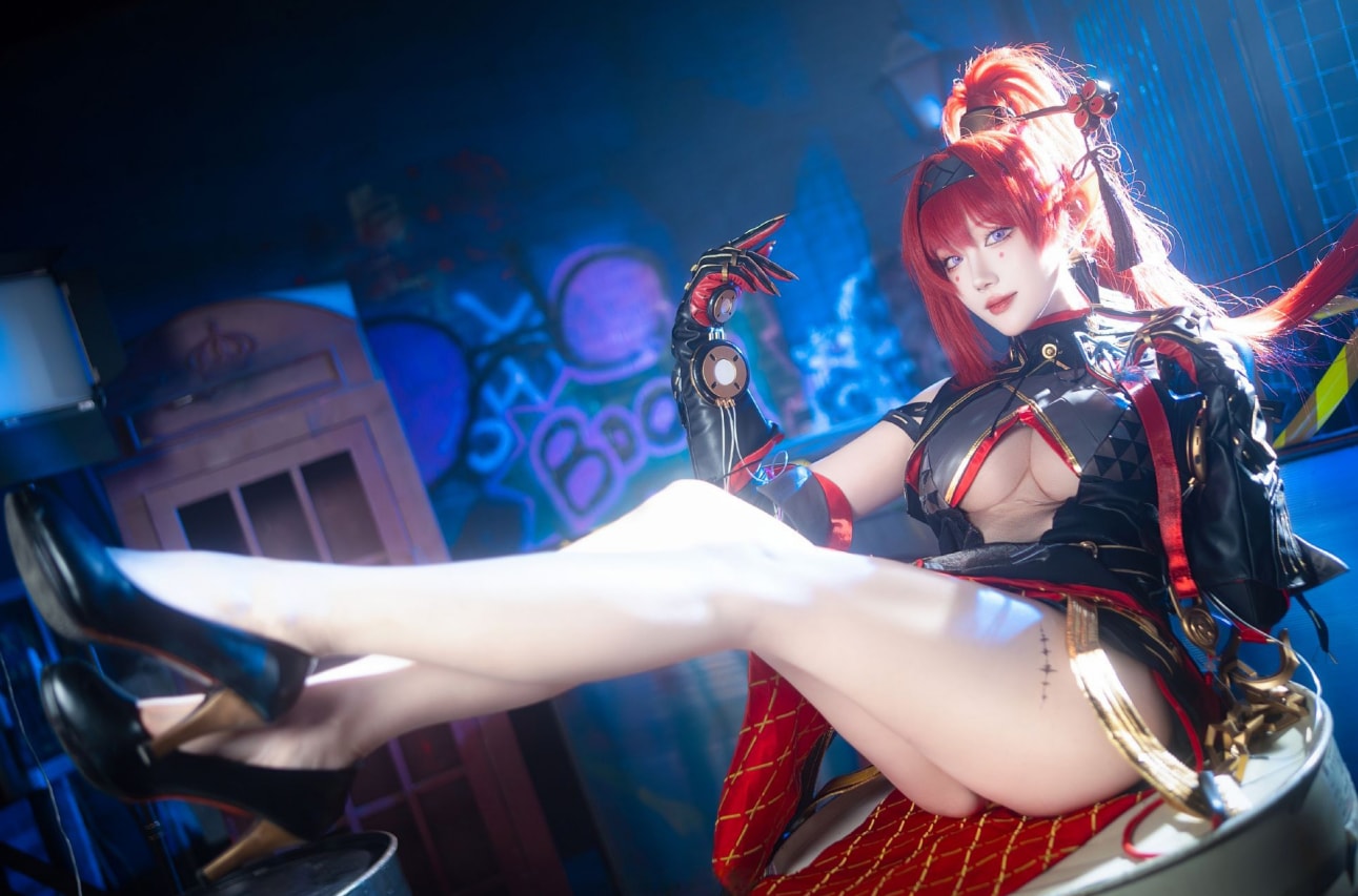 瓜希酱 鸣潮 吟霖-coser推荐