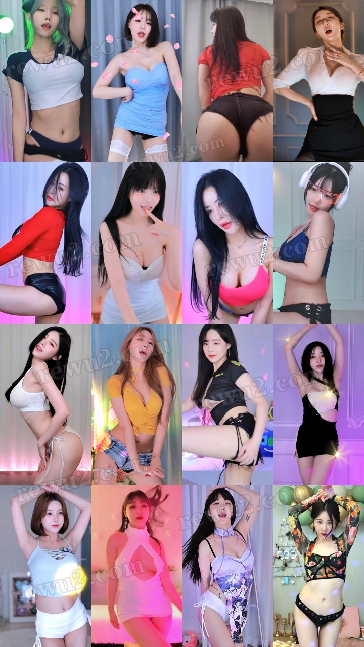 【韩国主播】afreecatv多名主播 2023.03.12 直播跳舞 无水印（51V9.48G）-不看后悔-漫拍社