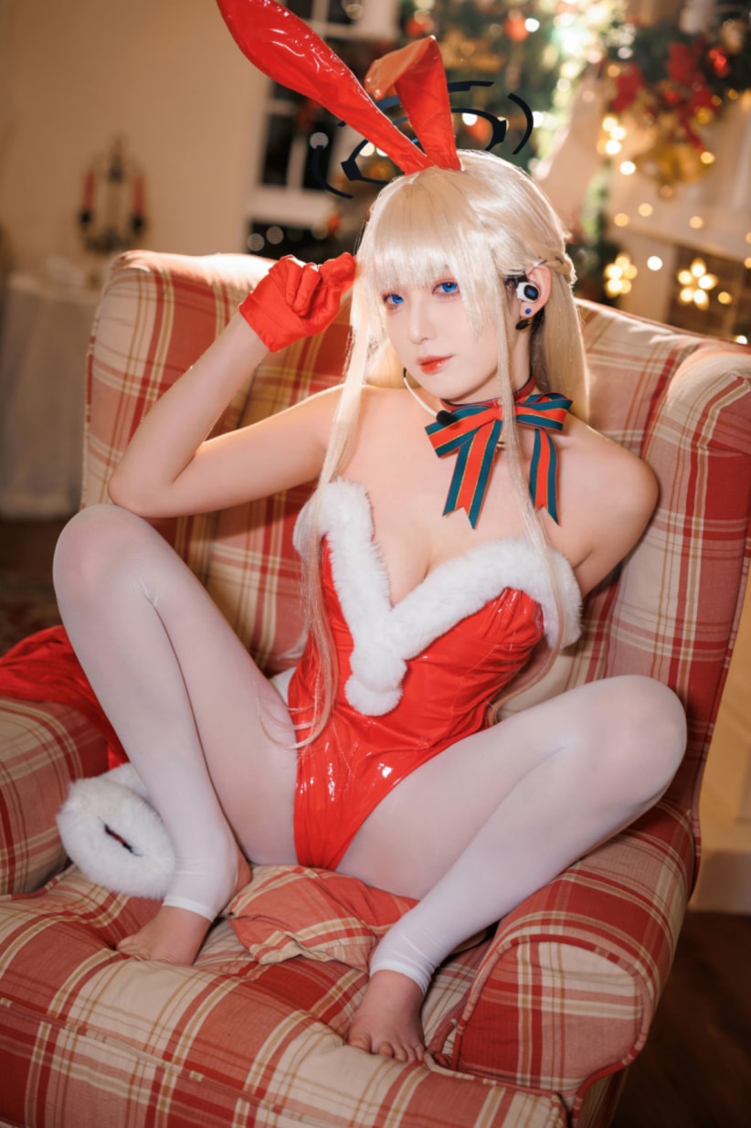 封疆疆v 蔚蓝档案 飞鸟马时 圣诞-coser推荐