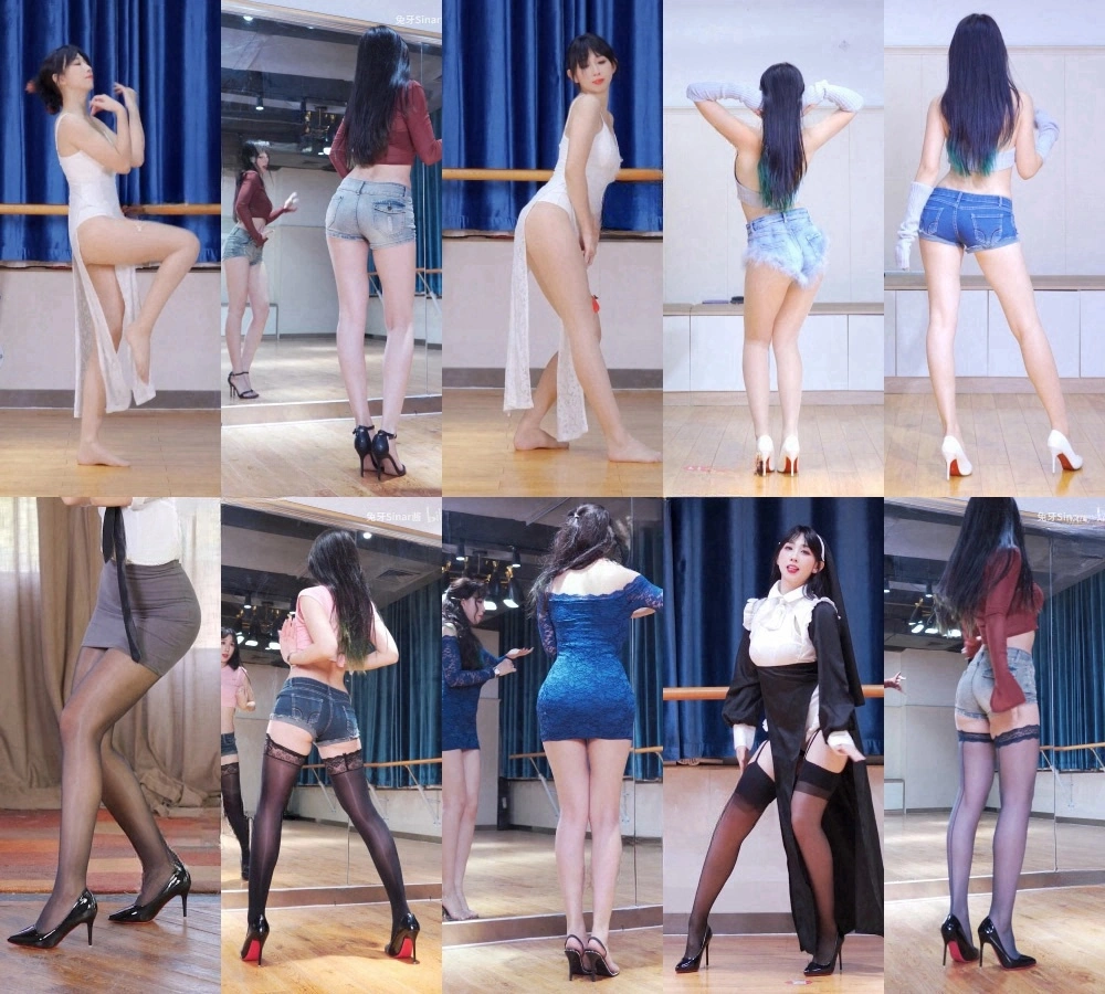 B站UP主兔牙sinar酱充电视频舞蹈合集-性感美女-漫拍社
