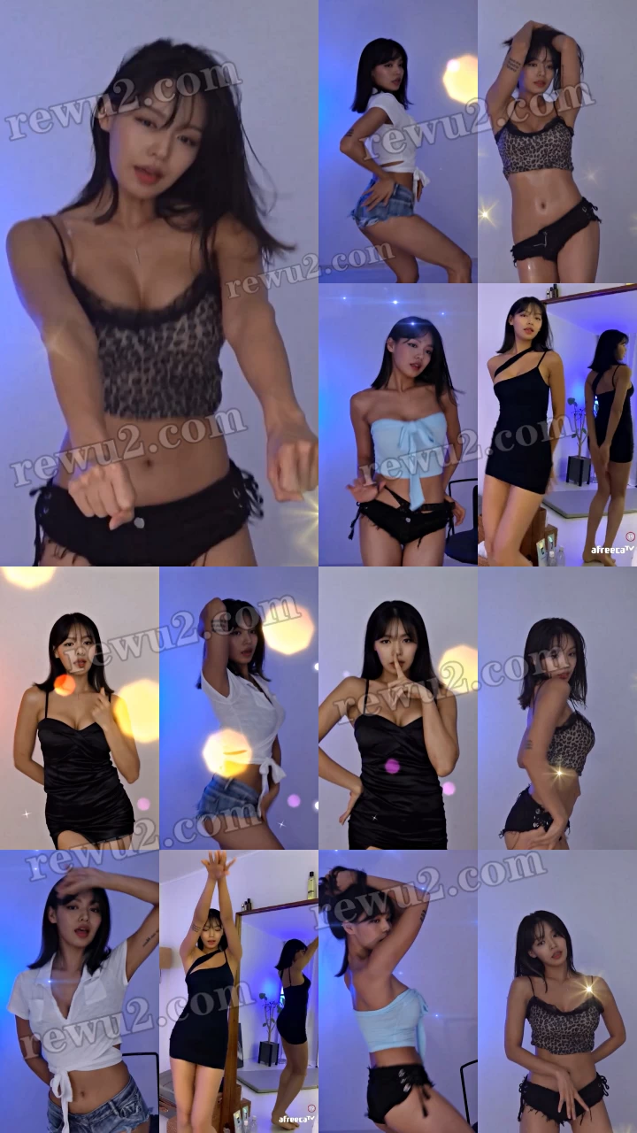 【韩国主播】afreecatv 詹妮直播跳舞视频 无水印（15V2.68G）-完美coser-漫拍社