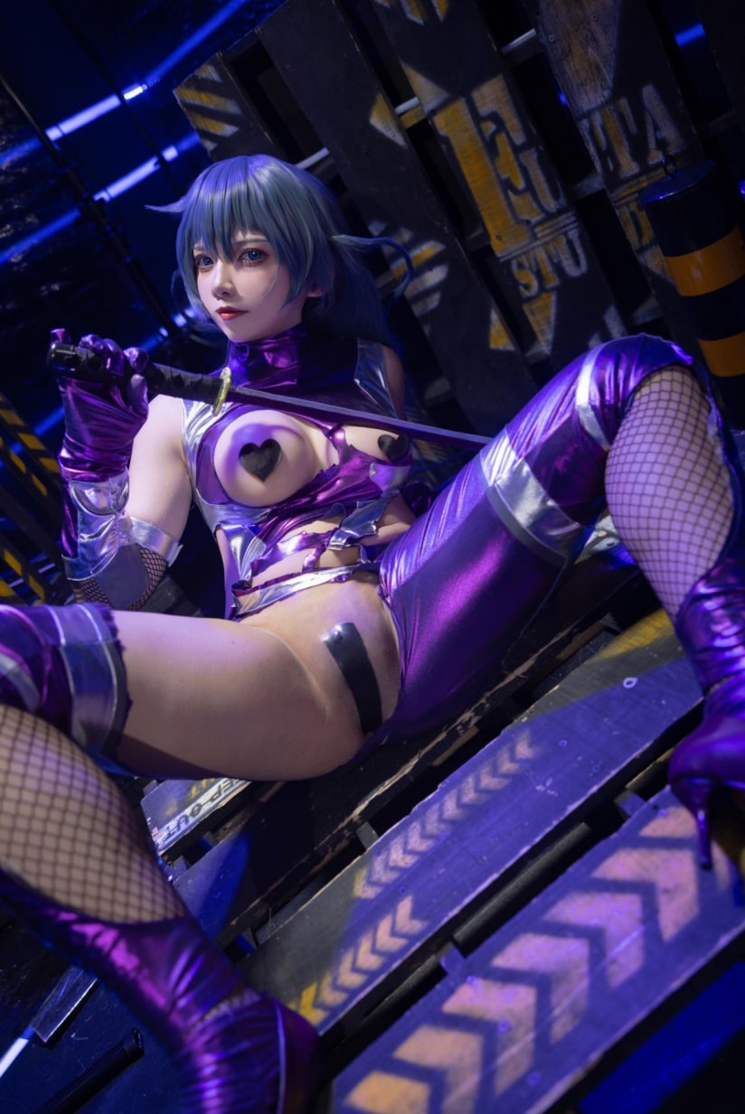 隼隼子 – 井河阿莎姬-超级漂亮-漫拍社