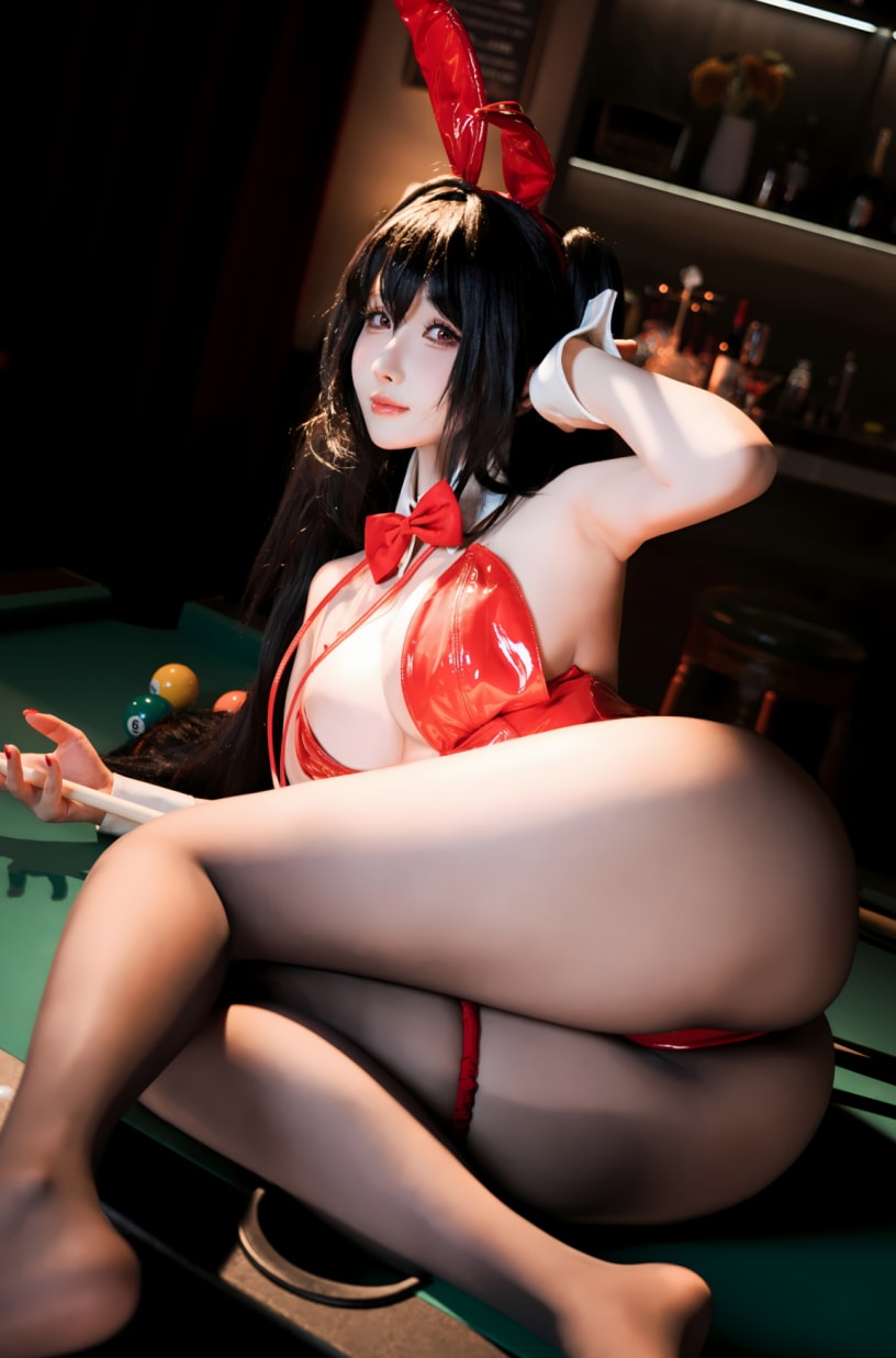 rioko凉凉子 碧蓝航线 大凤 桌球兔女郎-作品推荐