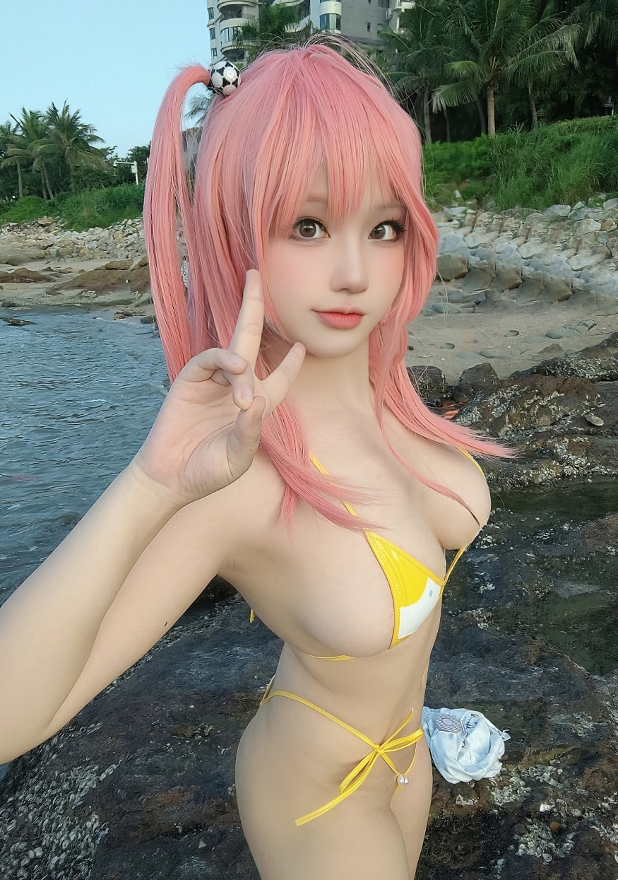 七七娜娜子 穗香泳衣-精美作品-漫拍社