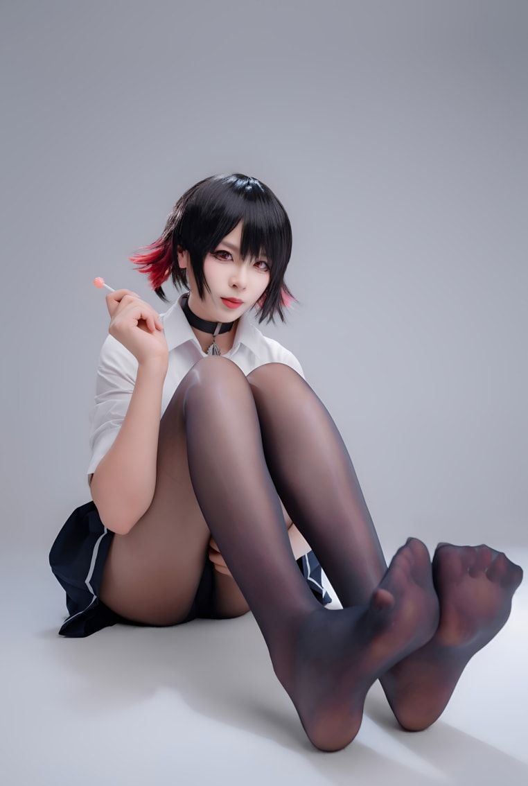 轩萧学姐 鲨鱼妹JK-coser推荐-漫拍社