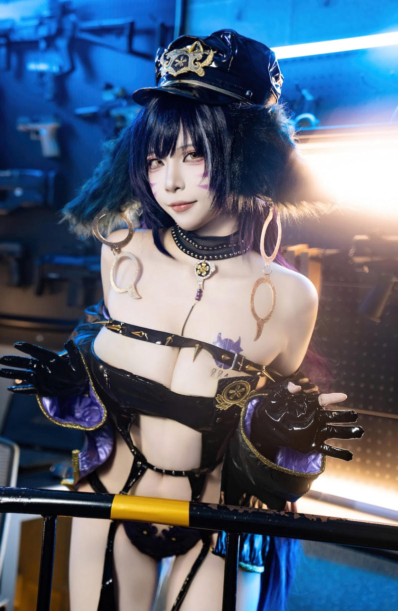 二佐Nisa – 碧蓝航线 武藏 女警-最佳作品-漫拍社