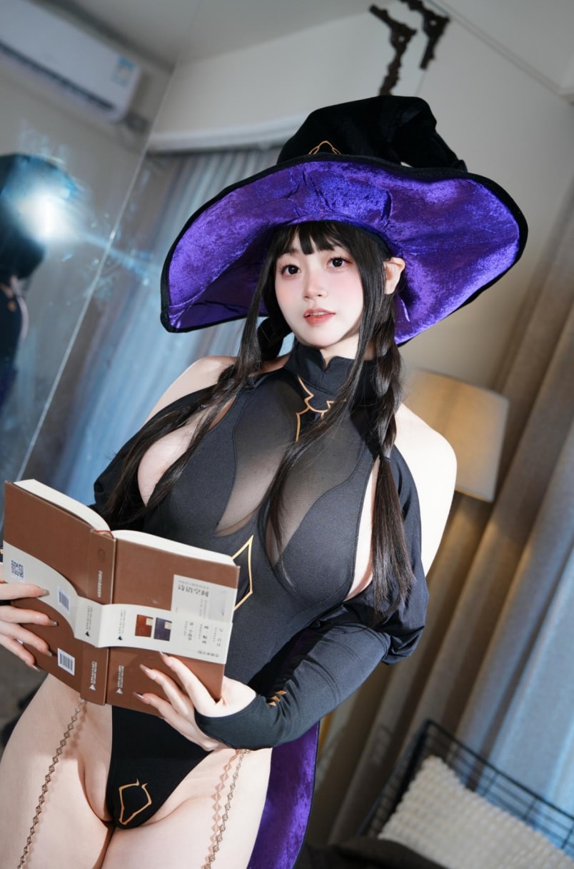 一只毛毛帽 – 魔女之夜-完美佳人