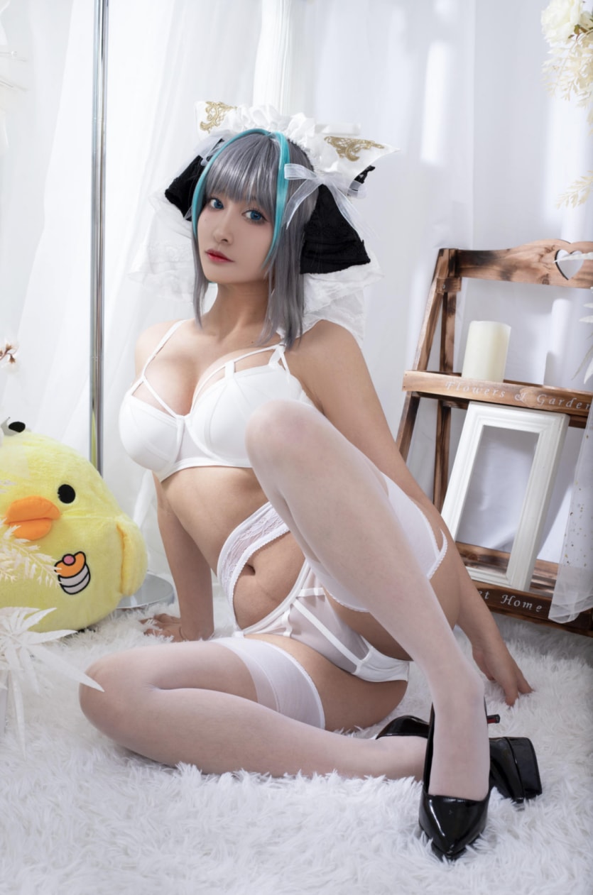 洛璃LoLiSAMA 柴郡同人内衣-资源分享-漫拍社