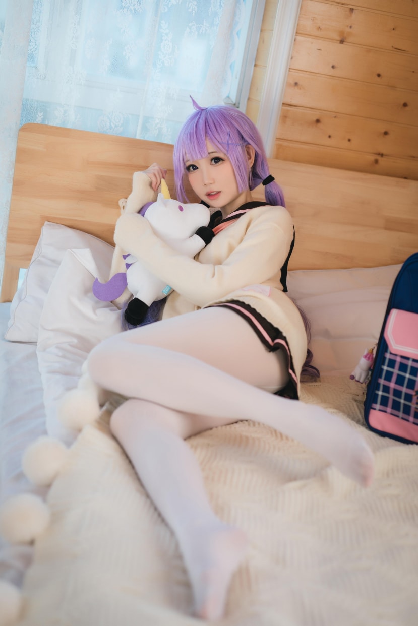 焖焖碳 独角兽JK制服-非常赞-漫拍社