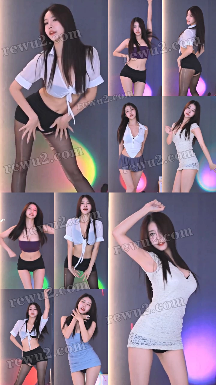 【韩国主播】afreecatv 何珍 直播跳舞 无水印（9V1.84G）-值得收藏-漫拍社