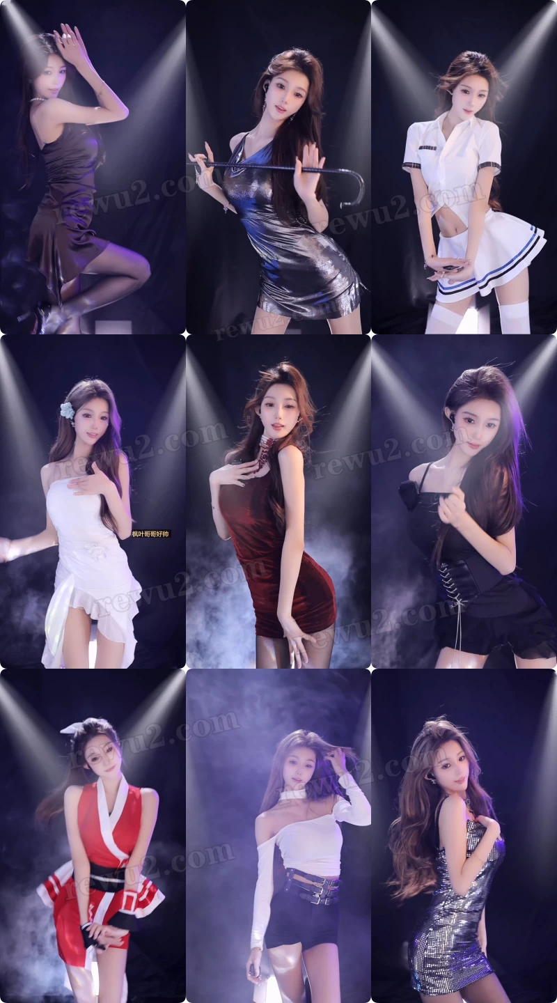 【抖音主播】万万 4月上跳舞录屏 无水印（19v/3.26g）-完美佳人-漫拍社