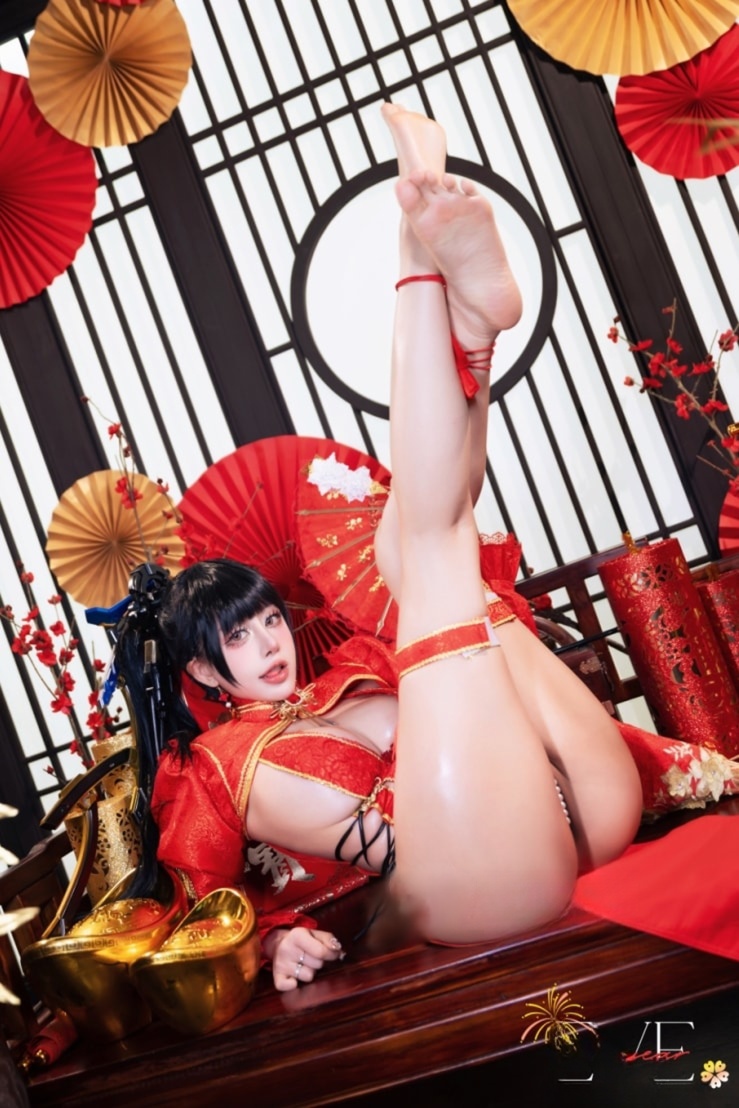 Byoru Eve New Year Qipao-美女推荐-漫拍社