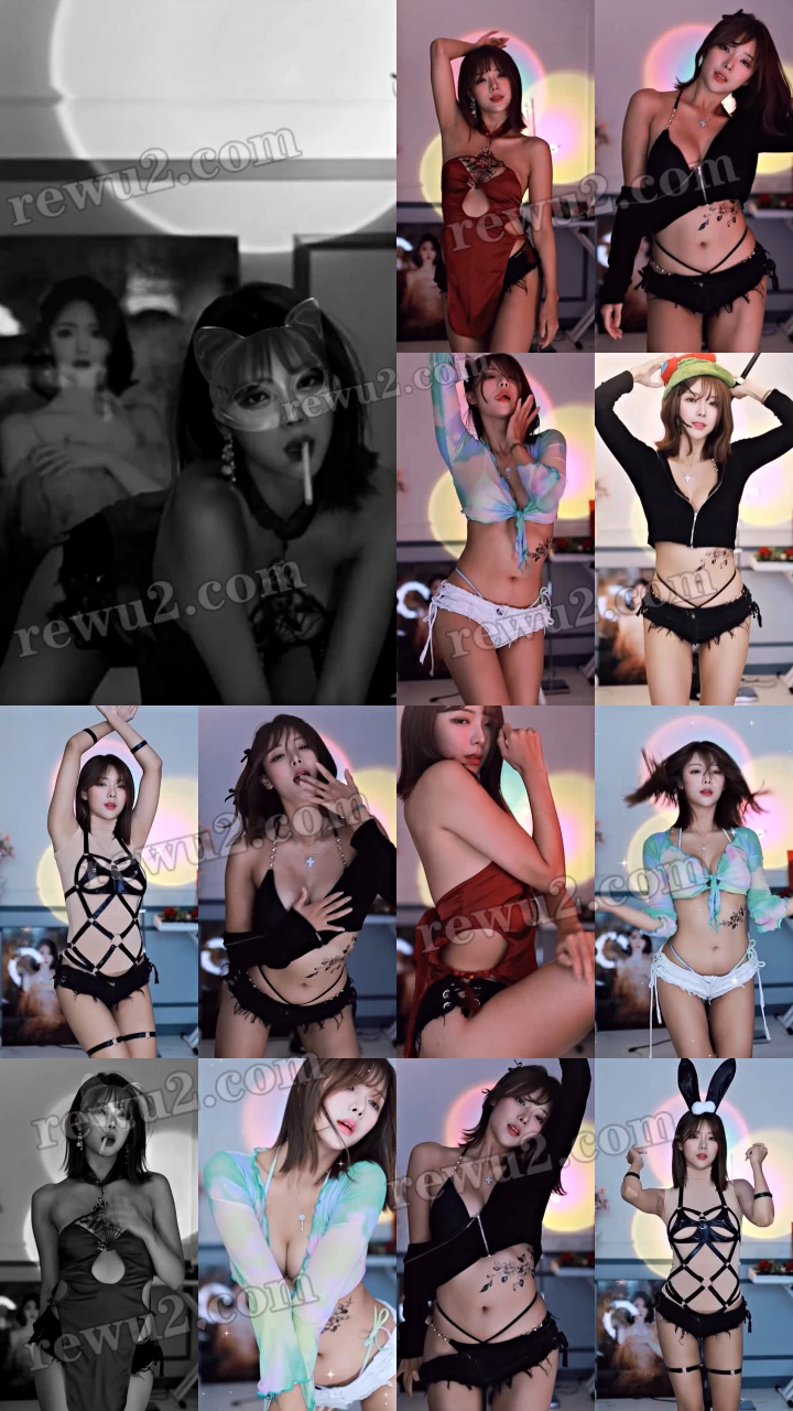 韩国主播 afreecatv 慧明 直播跳舞 无水印视频（16V3.38G）-值得一看-漫拍社