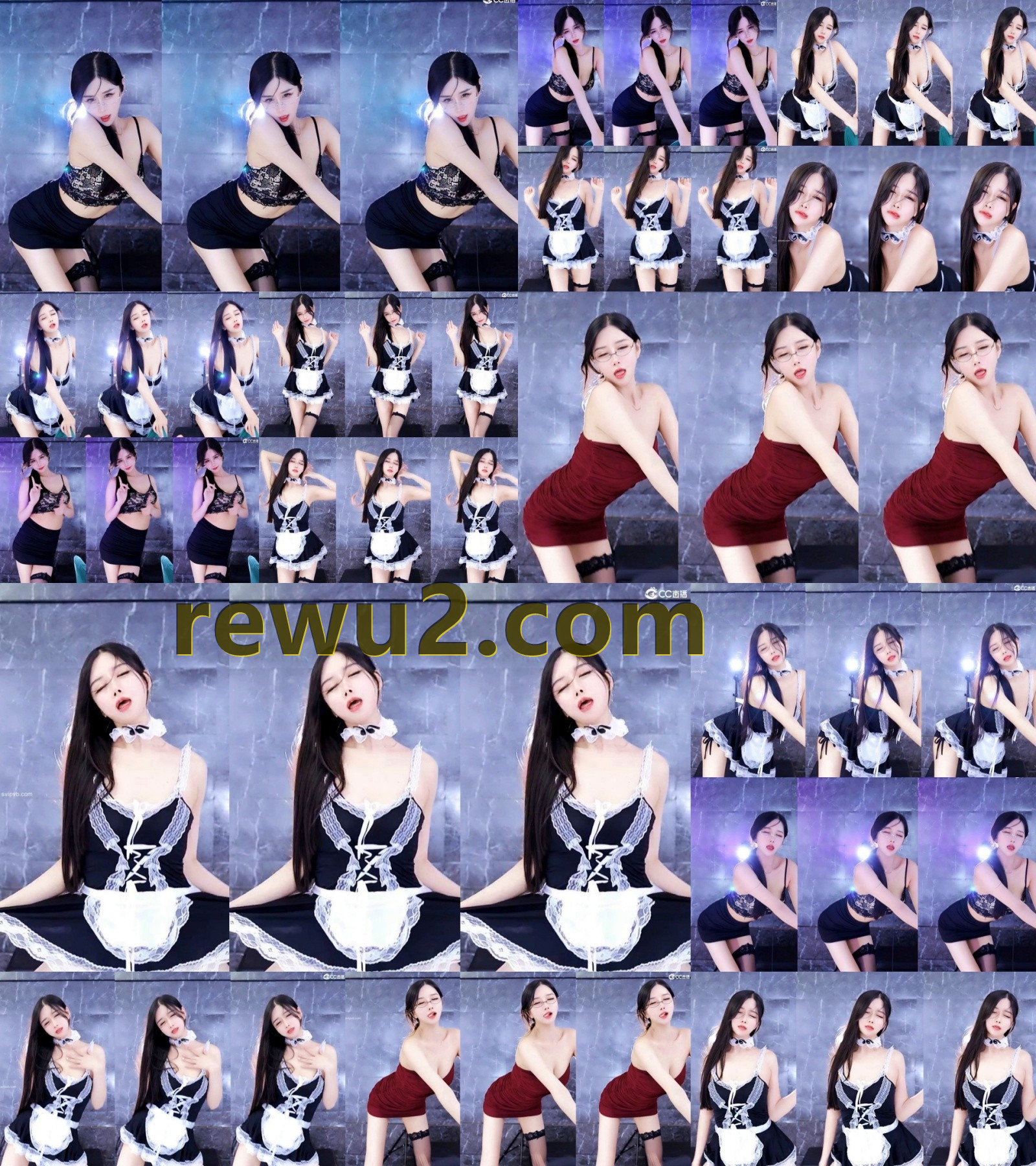 【网易CC】小恩雅 跳舞福利 直播被封（4V736M）-完美佳人-漫拍社