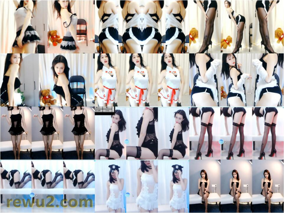 【虎牙主播】素颜丫头 黑斯 露底 抖豚 低视 角 制服动感直播跳舞福利合集（23V2.53G）-性感美女-漫拍社