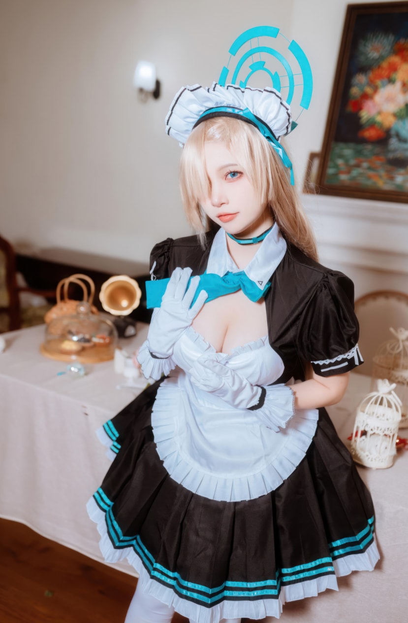 二佐Nisa – 蔚蓝档案-明日奈女仆-精美资源-漫拍社