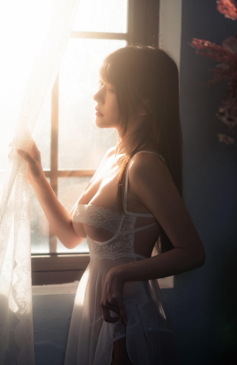 香草喵露露 白斯纱裙-精品资源