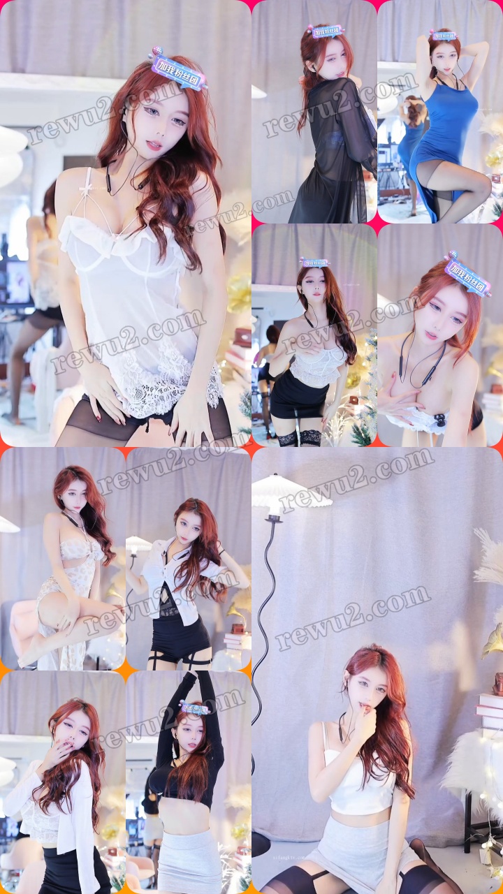 【抖音主播】 万0擦边直播烧舞录屏（14v/1.04g）-高端精品-漫拍社