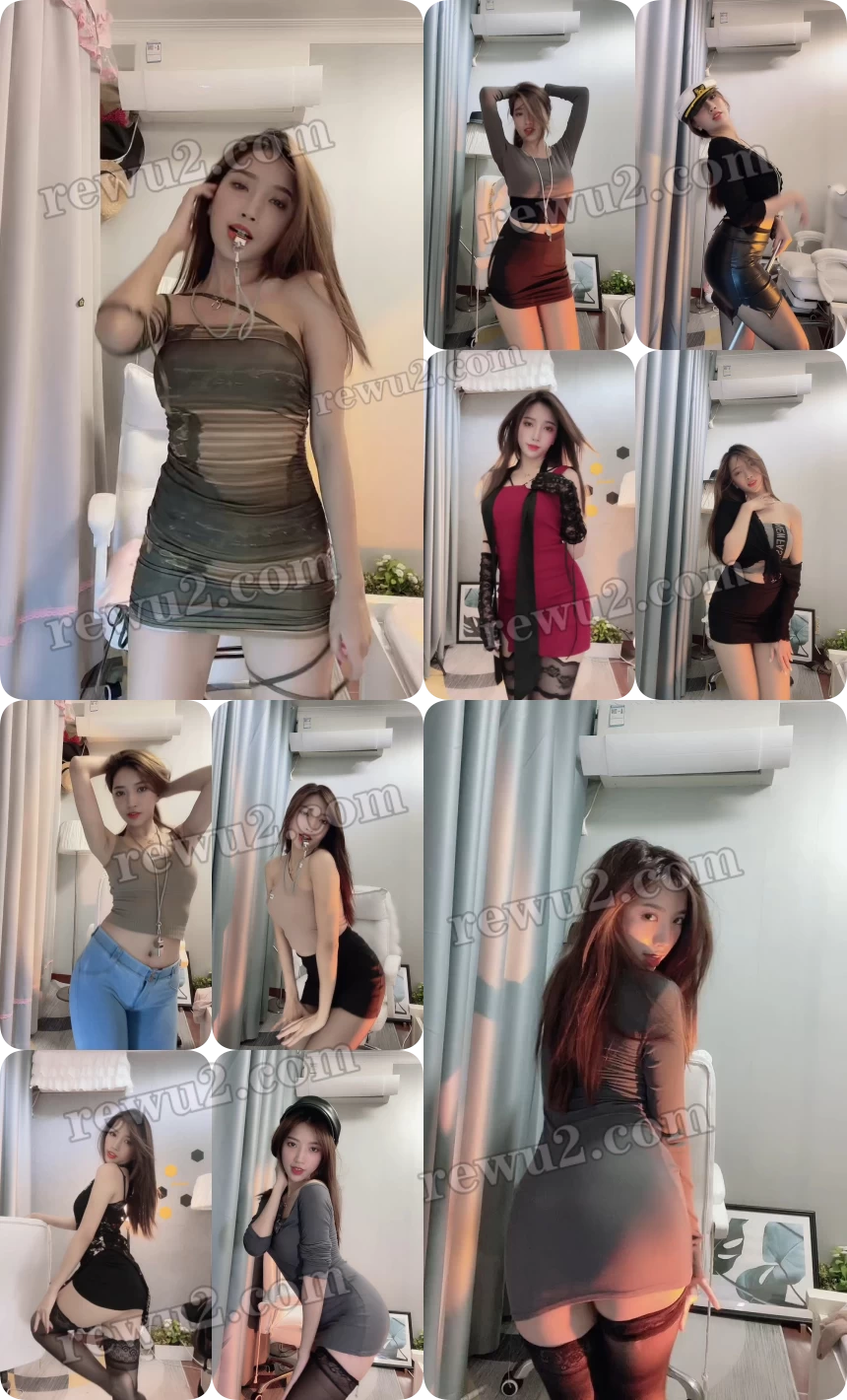 【抖音主播】薯条条/可莉九九 哨子舞直播跳舞录屏  无水印(14v/477m)-超级漂亮-漫拍社