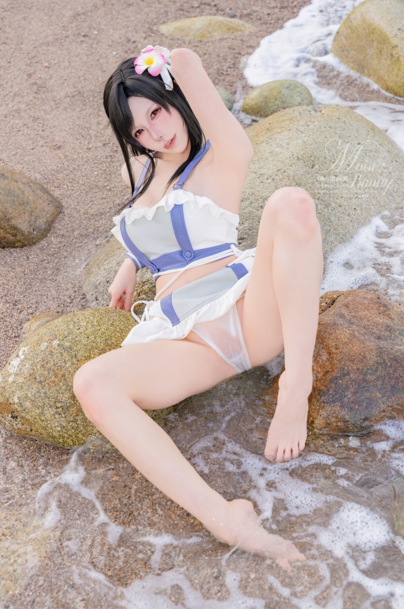 咬一口兔娘 2025泳装限定作 海边假日 蒂法-最佳coser