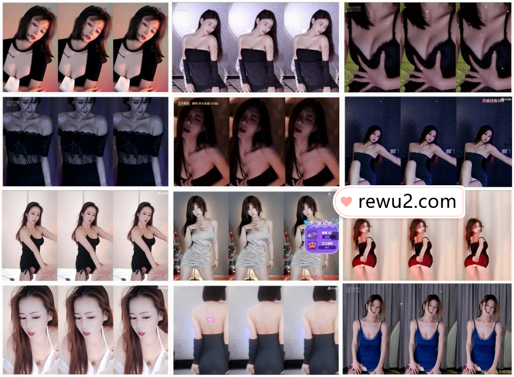 【虎牙斗鱼CC主播】多位主播小号 密码房 点舞 闪现 精选合集！第十三套 (65V11.2G)-完美coser-漫拍社