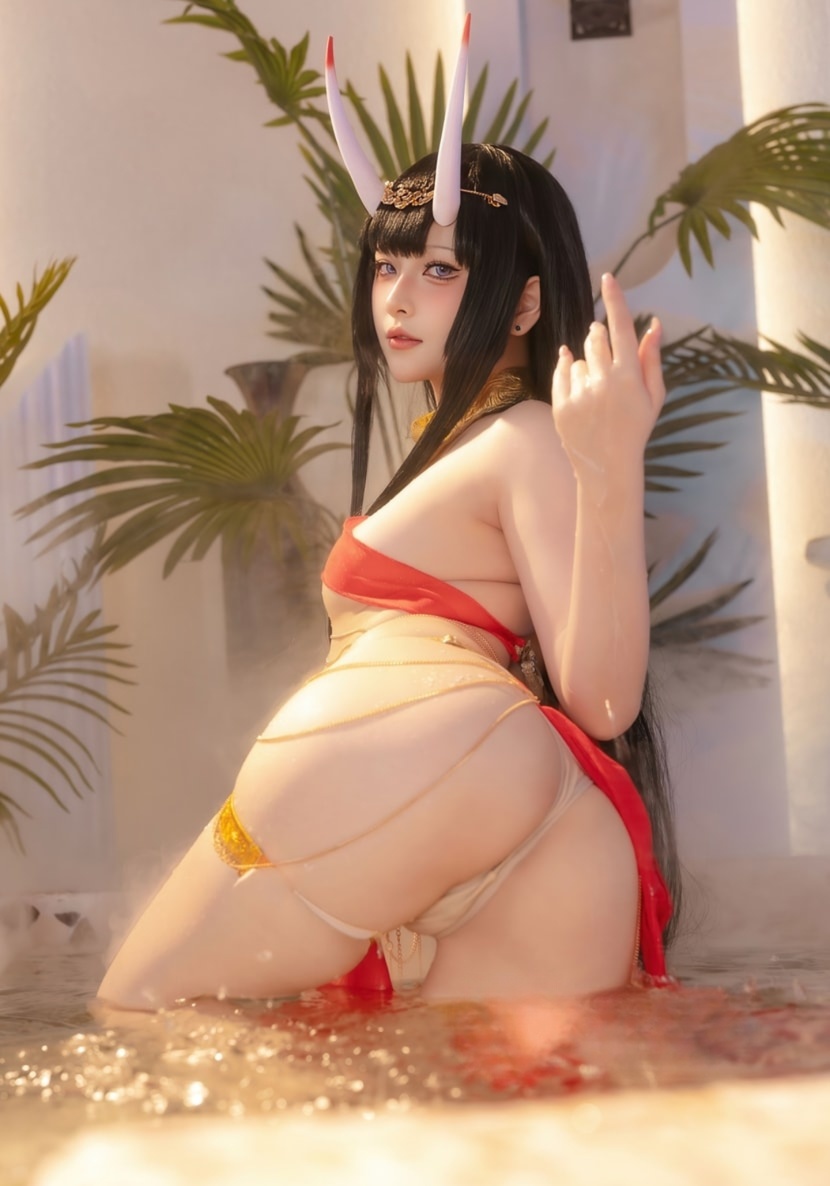 屿鱼 碧蓝航线 能代 赤纱浴影-珍藏版