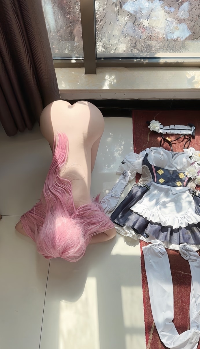 香草奶喵(筱田甜) – 爱莉希雅女仆-收藏版-漫拍社