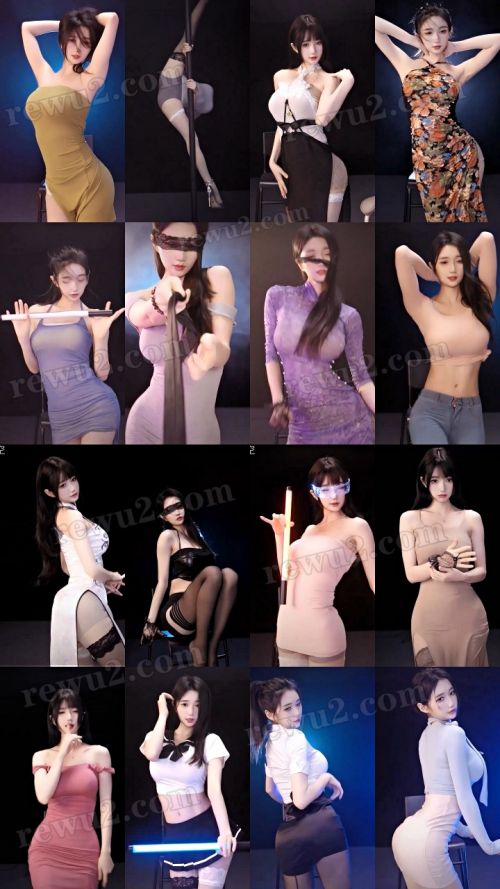 【虎牙主播】坏空空 直播跳舞 无水印（52V10.6G）-超级漂亮-漫拍社