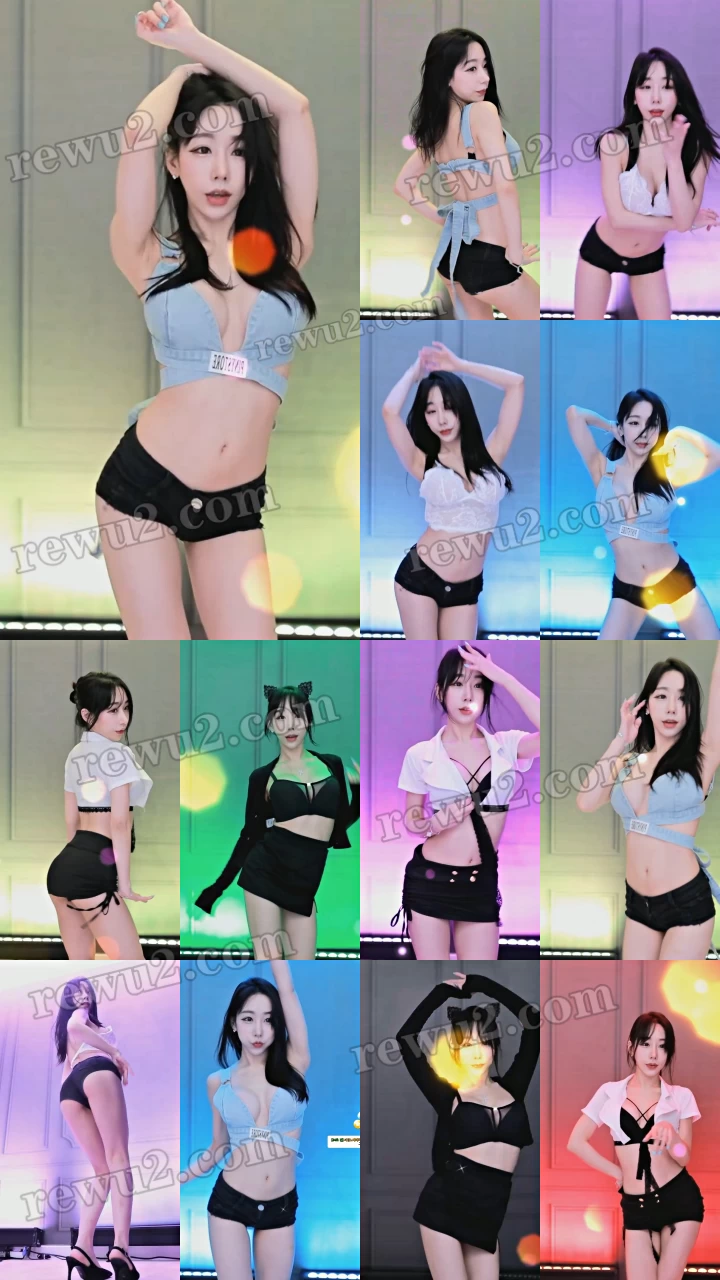 韩国主播afreecatv 徐静 直播舞蹈视频 无水印（8V1.55G）-超级漂亮-漫拍社