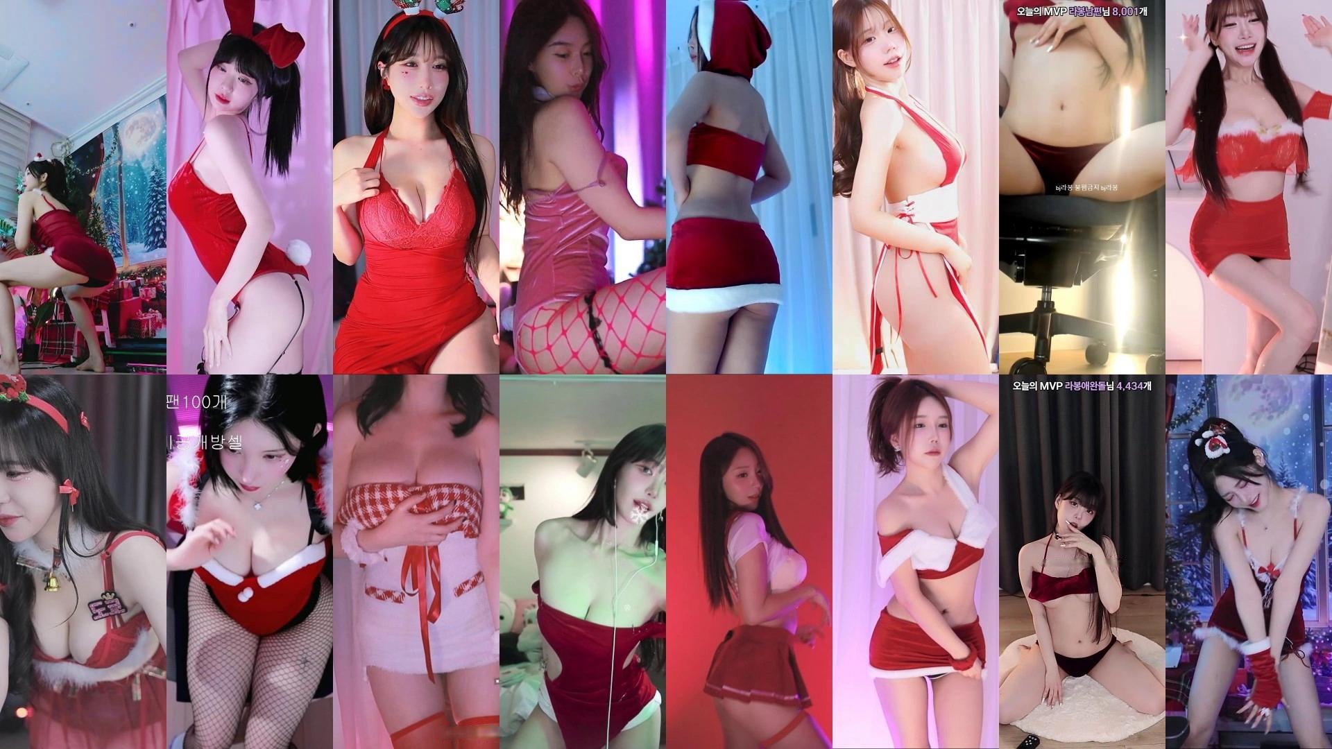 AfreecaTv韩国BJ 24年12月25日录制舞蹈合集-非常赞-漫拍社