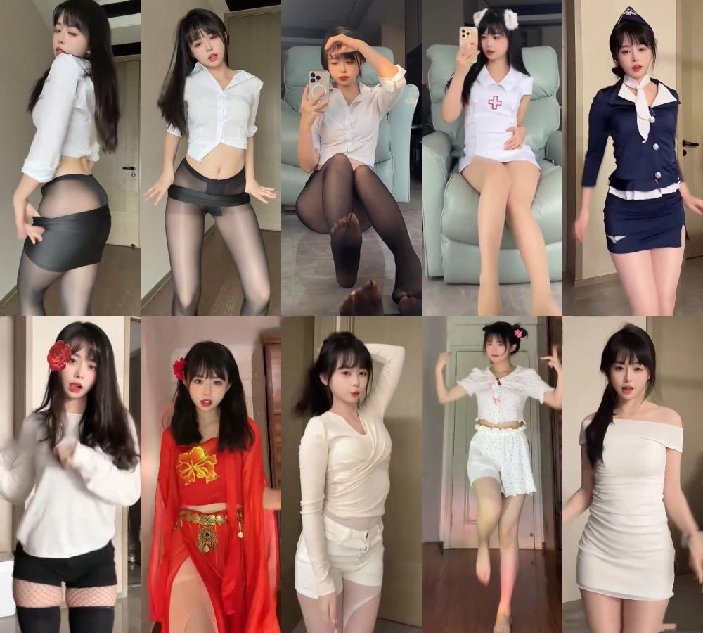 抖音颜值御姐欣老板付费定制跳舞-完美coser-漫拍社