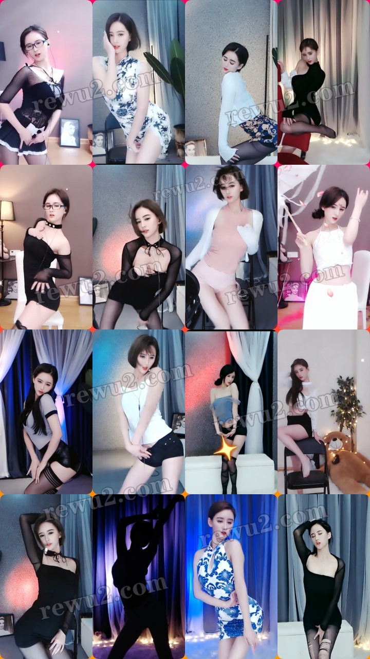 【虎牙主播】月月王直播跳舞视频大集合 无水印（288v/18.6g）-美女推荐-漫拍社