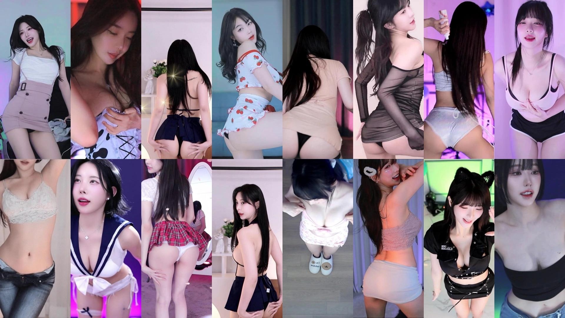 AfreecaTv韩国BJ 2025月1月4日录制舞蹈合集-值得珍藏-漫拍社