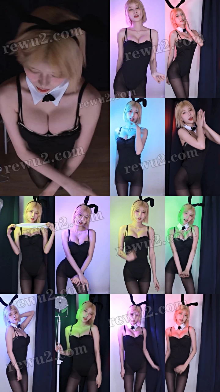 【韩国主播】twitch we8136 直播跳舞 无水印（6V1.23G）-完美佳人-漫拍社