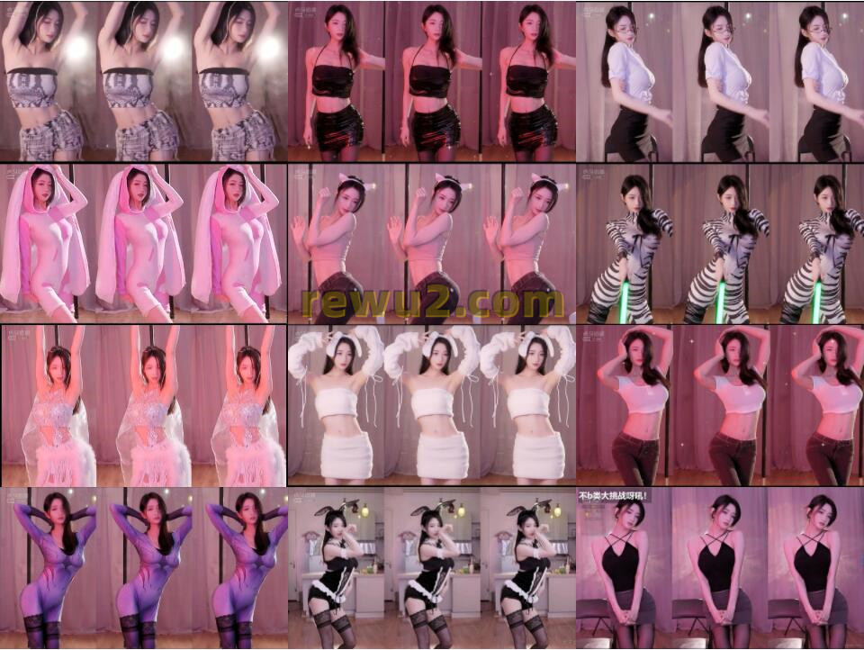 虎牙知名主播坏空空 跳舞视频精选大集合 无水印（93V13.6G）-让人受不了-漫拍社