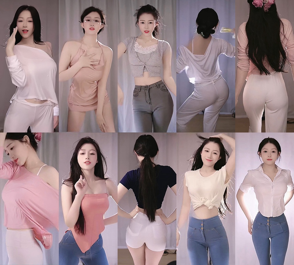 抖音主播高颜舞姬倪小妮直播跳舞整活-小编强推-漫拍社