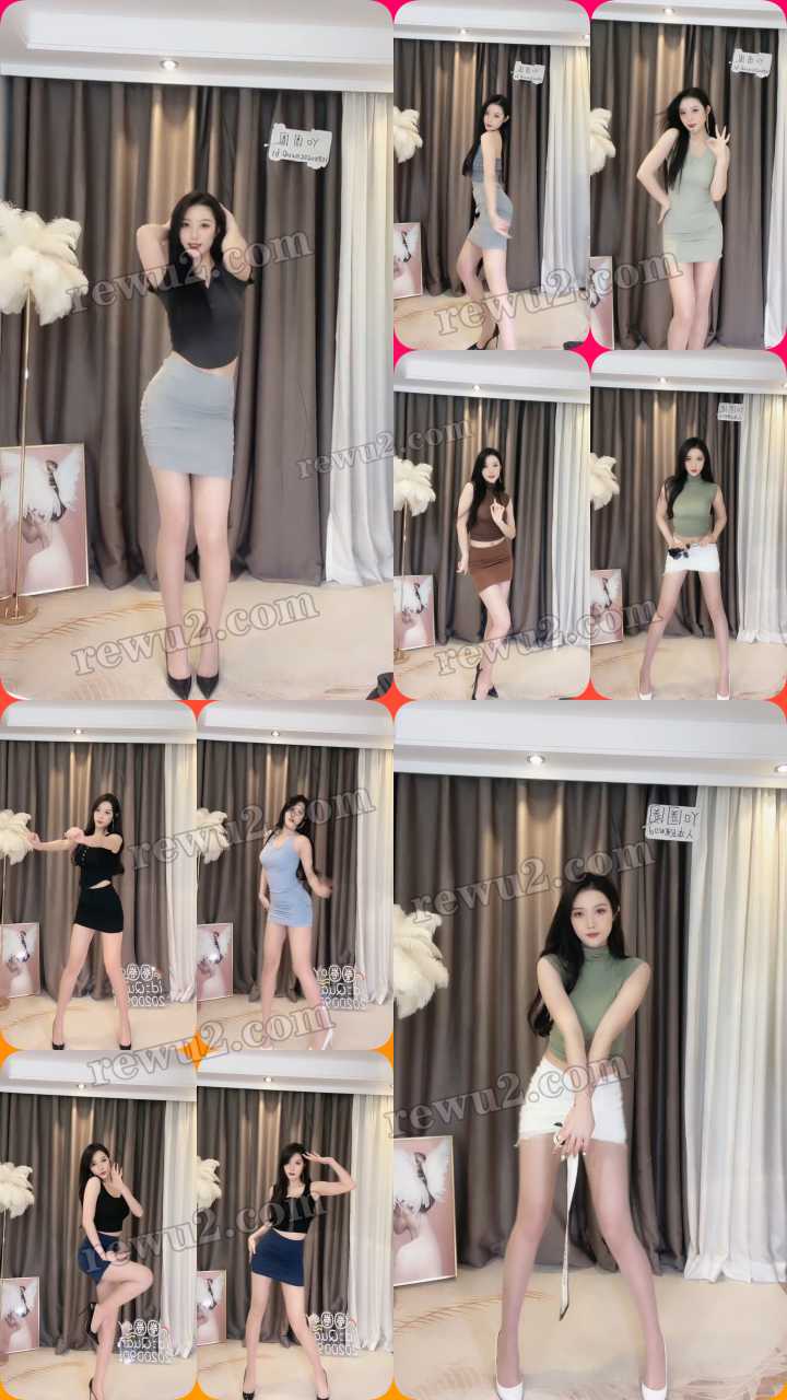 【抖音主播】圈圈吖直播跳舞 无水印 （37v/1.66g）-完美coser-漫拍社