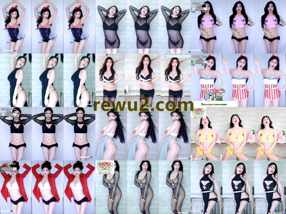 【韩国主播】Afrerrca BJ阿丽莎 跳舞精选  （25V2.94G）-完美佳人-漫拍社