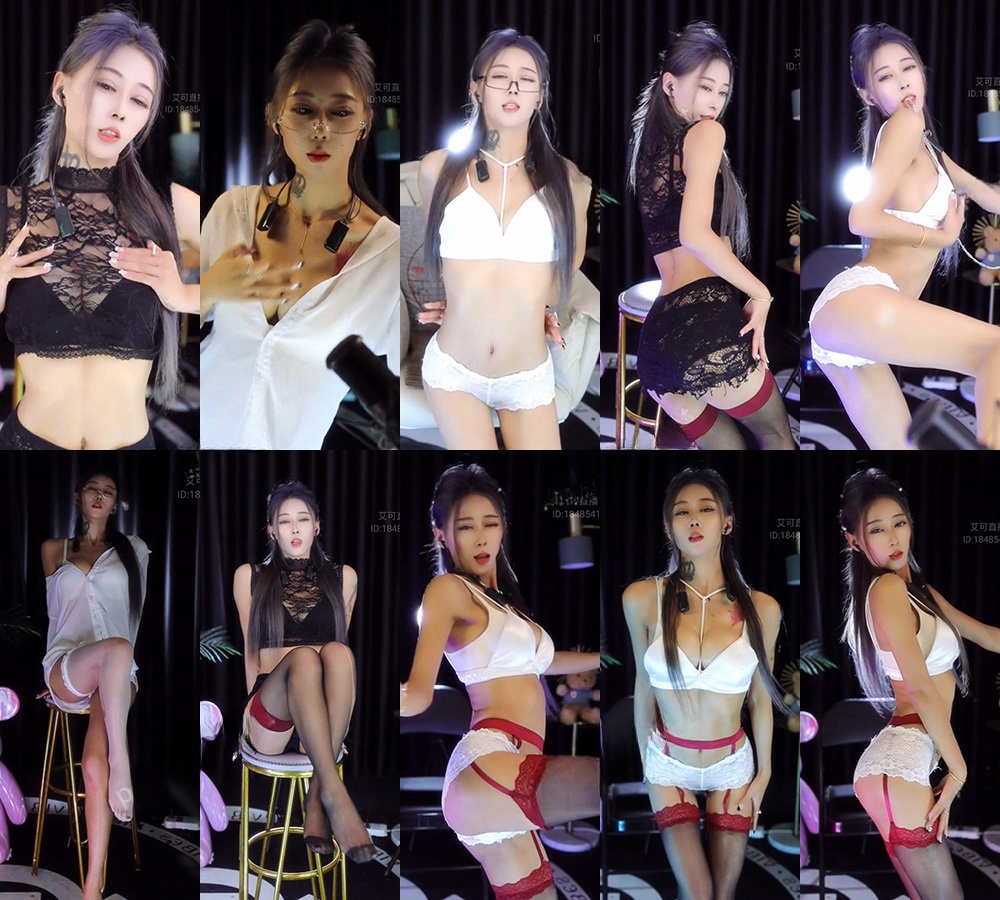 网易CC 时光直播艾可活跳舞蕾丝微透-值得收藏-漫拍社